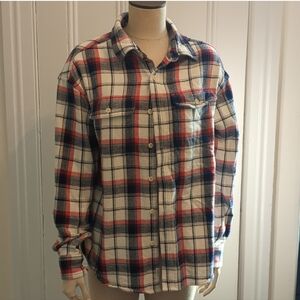 3/$14 American Eagle Fleece Flannel Shirt